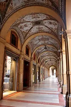 Portico of the Bank of Italy Palace