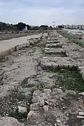 Defensive wall of Tel Yarmuth