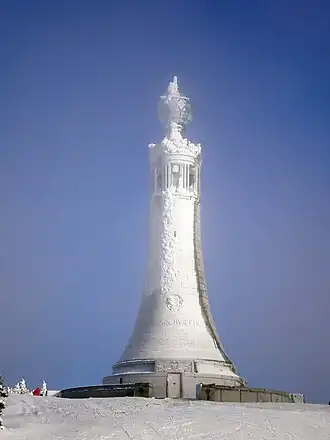 Ice-bound memorial