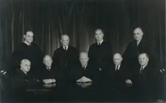 Warren Court, (March 28, 1955 - October 15, 1956)