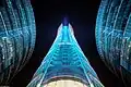 Warsaw Spire during its opening, 12 May 2016