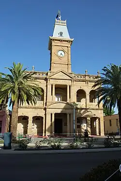 Warwick Town Hall.