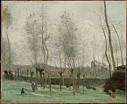 Washerwomen in a Willow Grove (1871), Clark Art Institute, Williamstown, Massachusetts