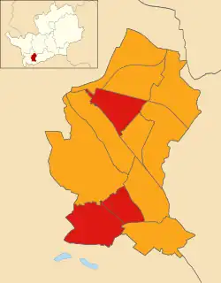 2019 results map