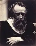 Portrait of the painter George Frederic Watts.