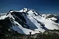 Wedge Mountain viewed en route to Mount Weart