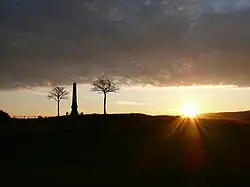 Sunrise from the top of Werneth Low