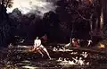 Benjamin West, Narcissus and Echo (1805)