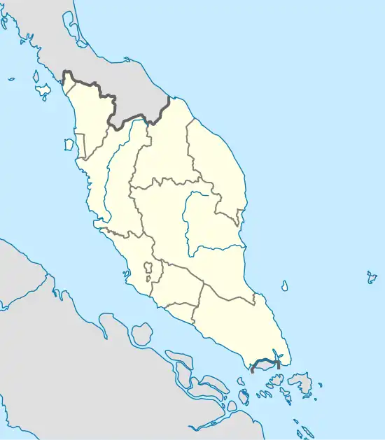Paroi is located in Peninsular Malaysia