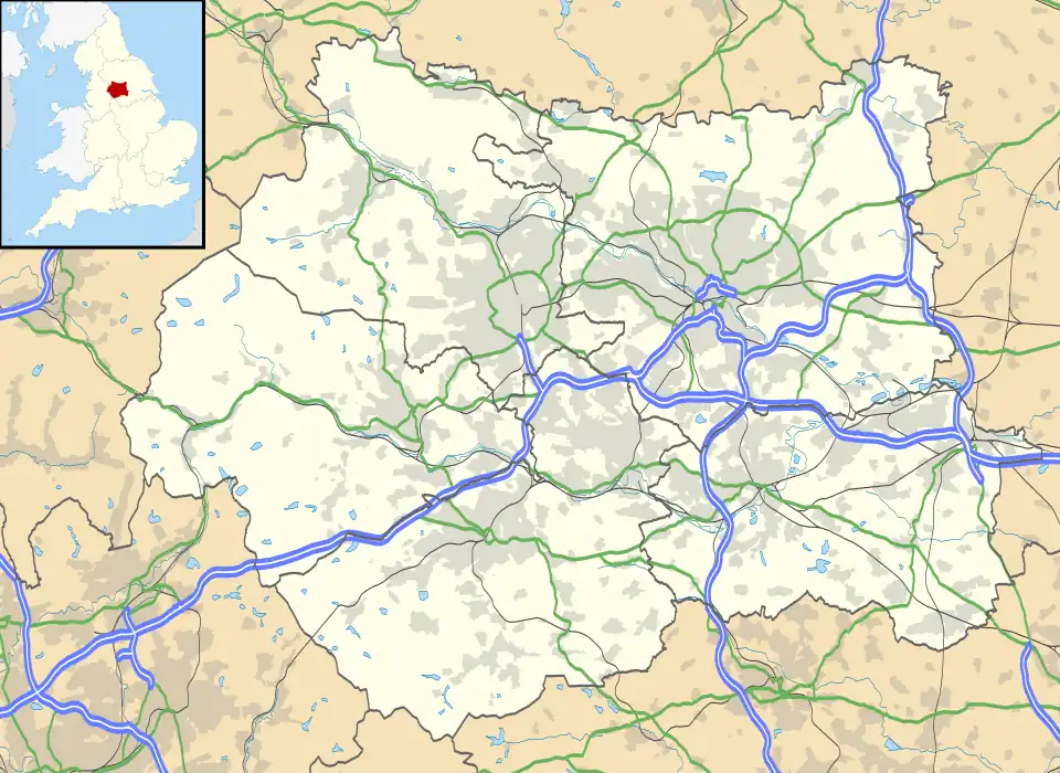 Thorpe Edge is located in West Yorkshire
