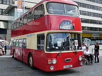 Preserved Western Scottish AD type bodied Daimler Fleetline
