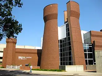 Wexner Center for the Arts, Ohio State University, Columbus, Ohio, US, by Peter Eisenman, 1989[293]