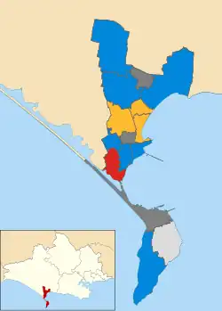 2007 results map