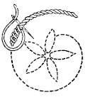 Whipped stem stitch