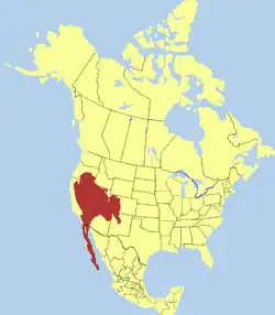 Map of range