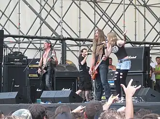 White Skull performing in Milan in 2008