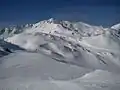 White slopes on the Vogel ski resort.