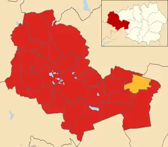 2010 results map