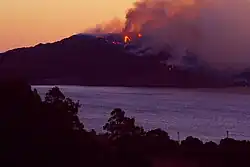 The fire at about 7 a.m. on October 13, 2008