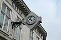 The Metropolitan Railway clock at Willesden Green