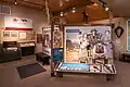 Interior view of the visitor center