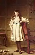 Lady Marjorie Hervey (later Lady Erskine), 1908