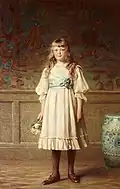 Lady Phyllis Hervey (later Lady Phyllis MacRae), 1908