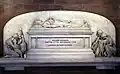 William Rathbone V memorial in cloister, by John Henry Foley
