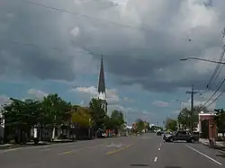 Downtown Williamsville along NY&nbsp;5