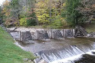 Dam site