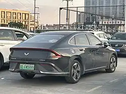Rear view (PHEV)