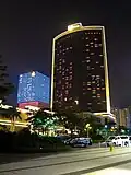 Encore as seen at night