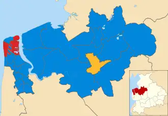 2007 results map