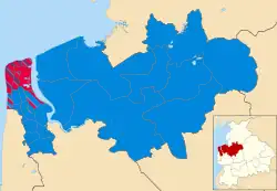2019 results map