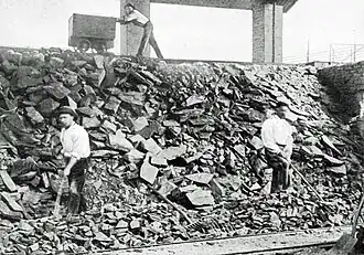 Shale preparation.