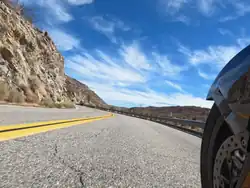 Yaqui Pass Road CR&nbsp;S3 west of Yaqui Pass
