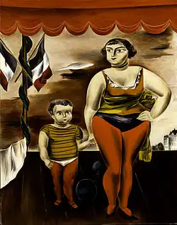 Yasuo Kuniyoshi (1889–1953) Strong Woman and Child, 1925.