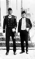 Portrait of Yensa Kanape and Willem Frederik van Lier