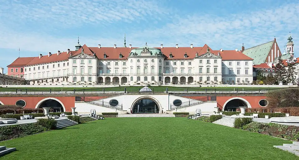 Royal Castle, eastern wing (1737–52)