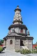 A diamond throne pagoda in China