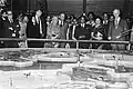 Ziaur Rahman, Khaleda Zia and Queen Juliana at the New Land Information Center in Lelystad