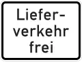 Delivery vehicles allowed