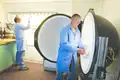 Testing electric light longevity and brightness testing