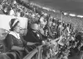 Dutra (fifth from the left) at the opening match of the 1950 FIFA World Cup.