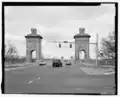 East entrance of bridge