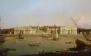 Greenwich Hospital from the North Bank of the Thames