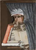 The Librarian, 1566, oil on canvas, Skokloster Castle, Sweden