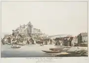 View of Aarburg, Switzerland