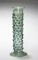 Stangenglas Tall Beaker with Prunts, Germany late 15th century