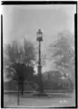 The light in 1934, looking southwest across the park